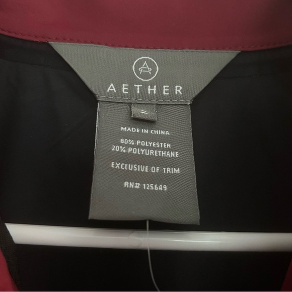Aether Union Cycling Jacket NWOT in Red Wine - Picture 7 of 16